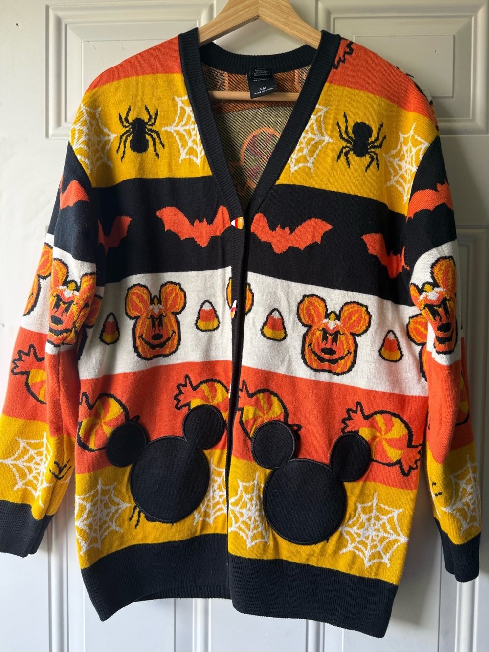 Disney Her Universe Halloween Mickey Sweater Cardigan
